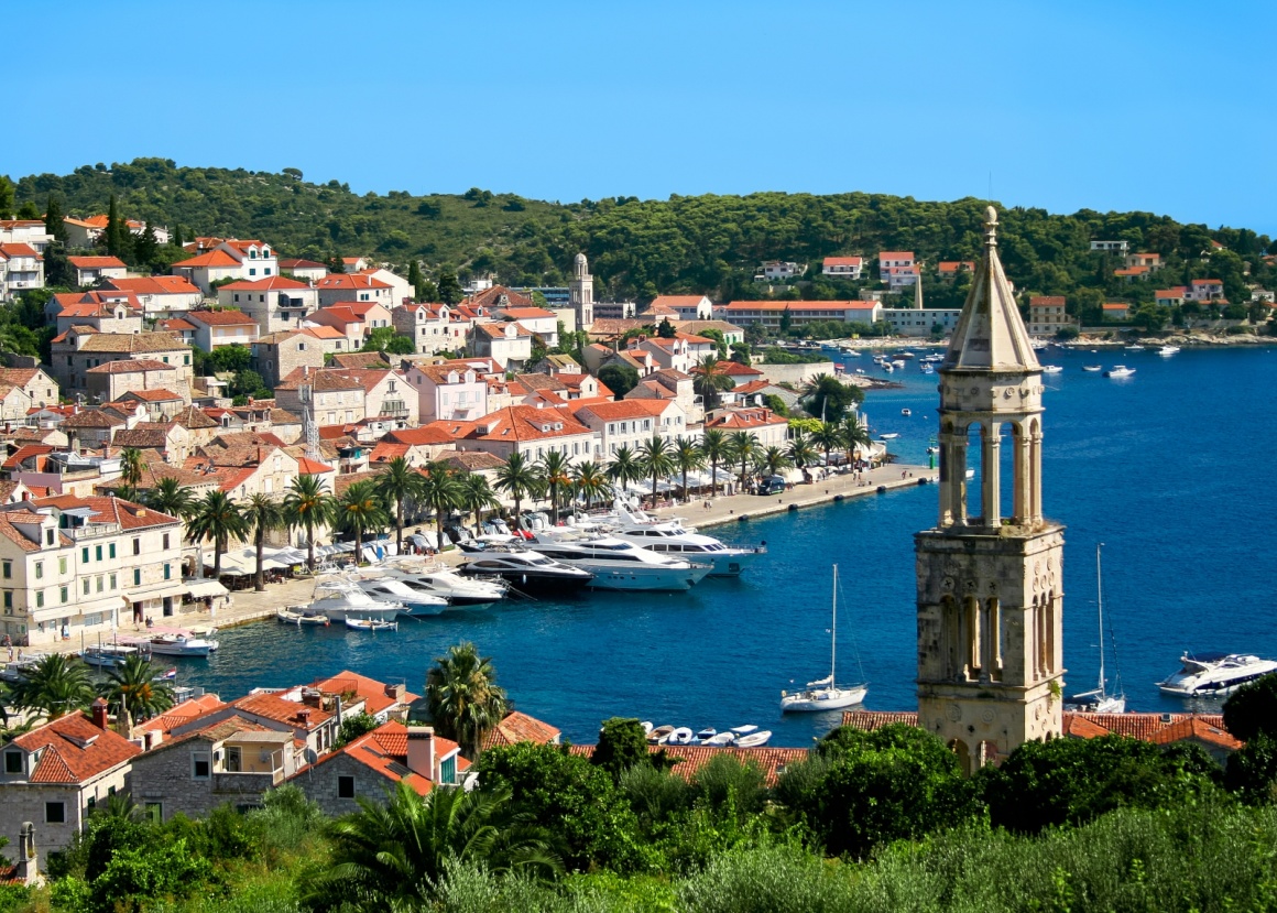 'Beautiful view of Hvar town on Hvar island, Croatia' - Hvar